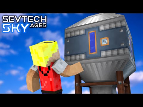 Zweiter Pumpjack + riesen Wasser Reservoir! - #48 SevTech Ages SkyBlock