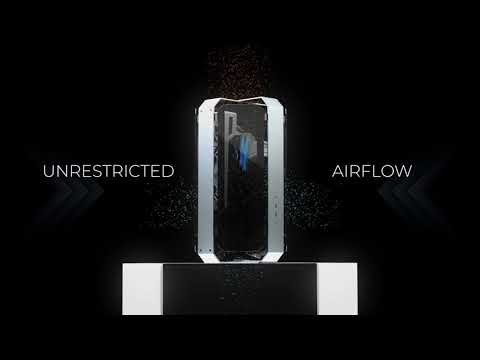 AZZA OPUS 809 - Futuristic Dual Orientation PC Case