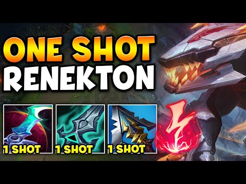 I PLAYED THE "ONE SHOT RENEKTON" BUILD AND IT'S 100% BUSTED (WHAT IS THIS BURST?)