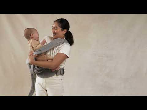 Omni Deluxe, pozitionare pe sold, copilul cu fata spre parinte, incepand cu 6 luni+