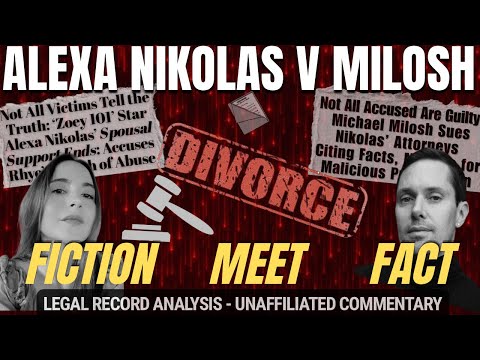 Alexa Nikolas vs. Mike Milosh (of Rhye): The Truth Behind the Divorce and Lawsuit Court Records