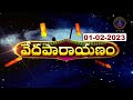 వేదపారాయణం Vedaparayanam Tirumala 01 02 2023 SVBC TTD