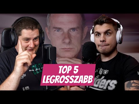 TOP 5 Legrosszabb CSATORNA! | Handras Rage - UNFIELD x ISTI Podcast #7.