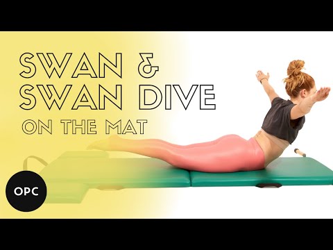 Swan and Swan Dive on the Mat | Online Pilates Classes