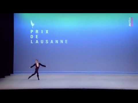 Gabriel Figueredo dancing variation from Paquita at Prix de Lausanne