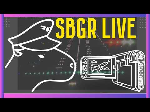 SBGR LIVE 4K - Aeroporto Internacional de Guarulhos AO VIVO - GRU Airport