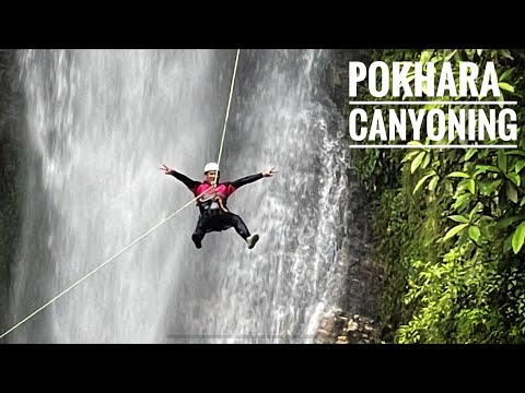 Pokhara Canyoning || Lwang Ghalel || Adventure