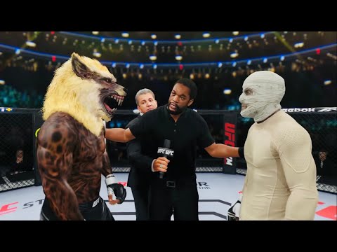 ✌ Kind Wolfman vs.  The Mummy (EA Sports UFC 4)