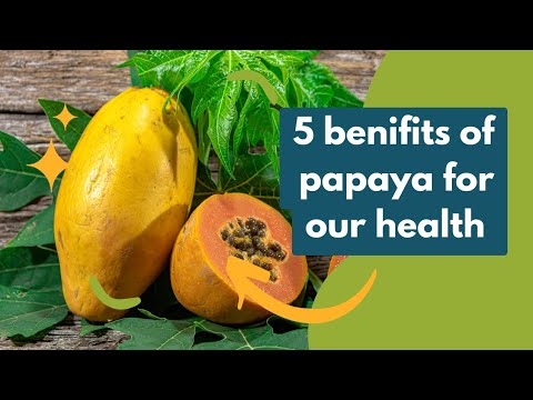 5 Benefits of Papaya for Our Health | Tulika Aya Centre #healthtips #healthyfruits