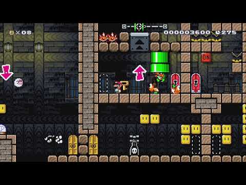 Mario's Mansion by JTManila - Super Mario Maker 2 - No Commentary 1bw