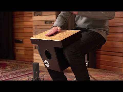 MEINL Percussion - Slaptop Series Cajon - Makah Burl - TOPCAJ1MB