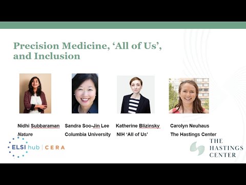 Precision Medicine Research, “All of Us”, and Inclusion