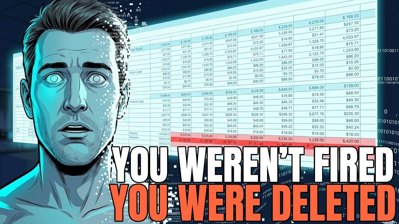 AI Didn't Take Your Job. You Were Already a Cost.