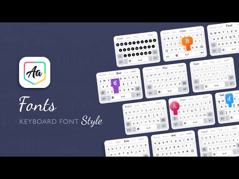 Fonts Keyboard Style