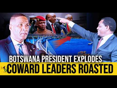 Botswana President goes FULL TRAORÉ mode, roasts divided African leaders and joins Zambia