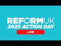 LIVE Reform UK 2025 Action Day With Dr David Bull Jeremy Kyle And More