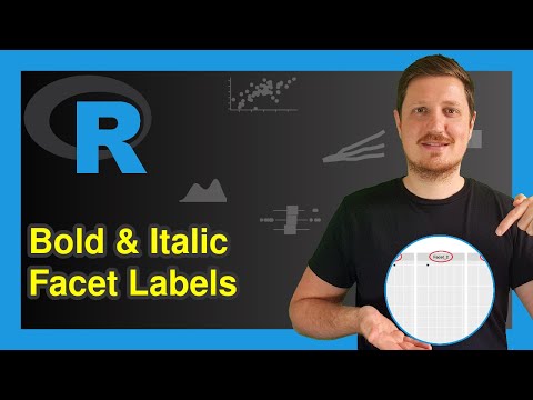 Display Labels of ggplot2 Facet Plot in Bold or Italics in R (2 Examples) | Apply theme() Function