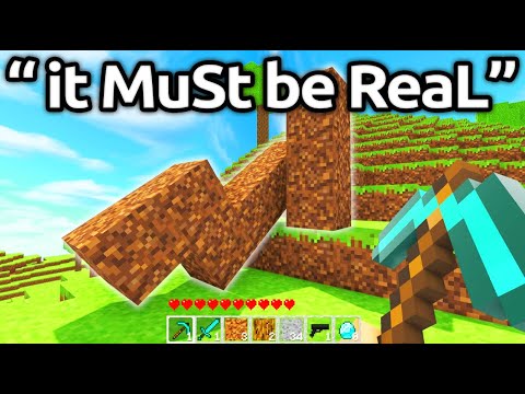 Testing HILARIOUSLY FAKE Minecraft Versions...