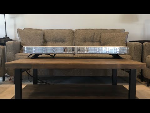 Whelen Freedom IV Light Bar (F4W8RRRR red led wecan lightbar with dyad dual level control 4 we can)
