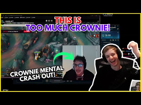 Nemesis Reacts To Crownie Mental CRASH OUT Over SLY Decay In Solo Queue| League of Legends Clip