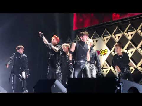 Monsta X at Jingle Ball in SF “ Intro + Shoot Out”