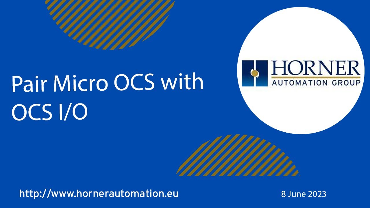 Pair Micro OCS with OCS I/O