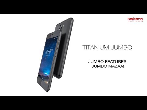 Karbonn Titanium Jumbo: Product Video