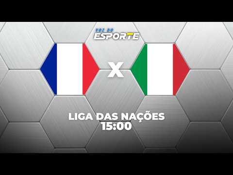FRANÇA X ITÁLIA - AO VIVO | LIGA DAS NAÇÕES – 02/10/2026