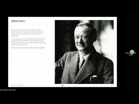 Bruno Taut - Down with seriousism!