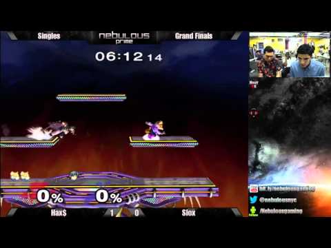 Nebulous Prime Melee #35 Grand Finals - Hax$ (Fox) vs Slox (Sheik, Marth)