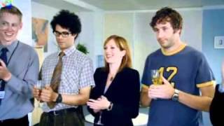 The IT Crowd S01E06 Opening Scene Thank You