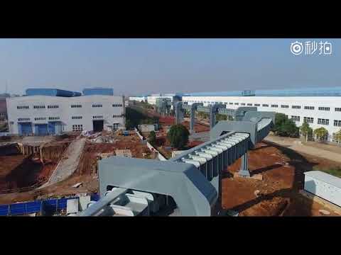 the empty-track smart container transport system offered by CRRC