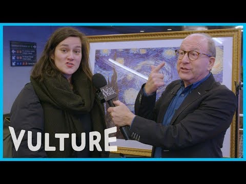 Van Gogh's "Starry Night," Explained to Passersby in a NYC Subway | The Big Picture with Jerry Saltz
