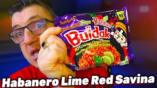 #лапшабыстрогоприготовления от компании Samyang  возлюбленный миллионами Buldak, да не абы какой а Buldak Habanero Lime и не просто Habanero Lime а еще и с бустером в виде острого перца Habanero Red Savina. Протушим сегодня Buldak