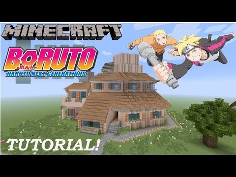 Minecraft Tutorial!: How to Build Naruto's House! **Anime Builds**