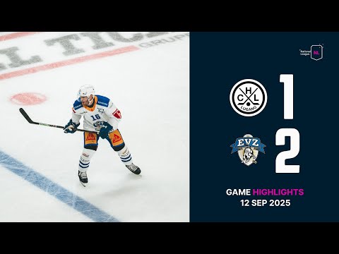 HC Lugano vs. EV Zug | Game Highlights | 12.09.2025