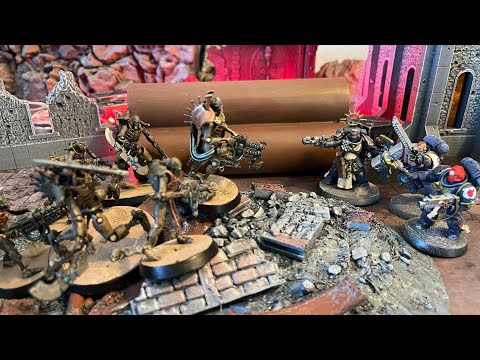 Grimdark Future Battle Report (Robot Legions Vs Prime Brothers 1000 points) S1E7
