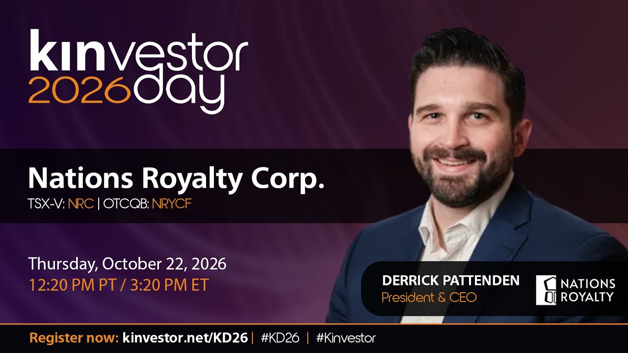 Nations Royalty Presenting at the Kinvestor Day 2026 Virtual Investor Conference