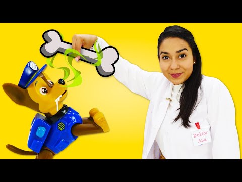 Spielzeug Video auf Deutsch. Doktor Aua hilft den Spielzeugen. Spielspaß mit Doktor Aua