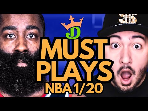 NBA DFS Tuesday 1/20 (DraftKings NBA MUST PLAYS) | NBA DFS Picks