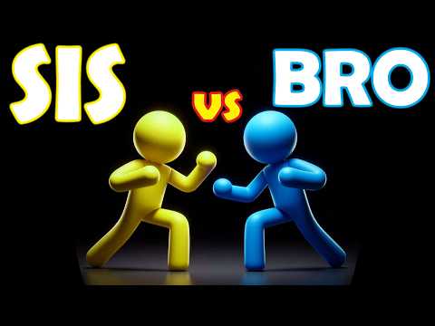 Stick Fight - Brother vs Sister