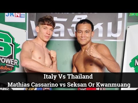 Seksan Or Kwanmuang vs Mathias Cassarino: Rajadamnern Palangmai promotion
