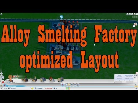 Simcity Tips & Tricks - Alloy Smelting Factory