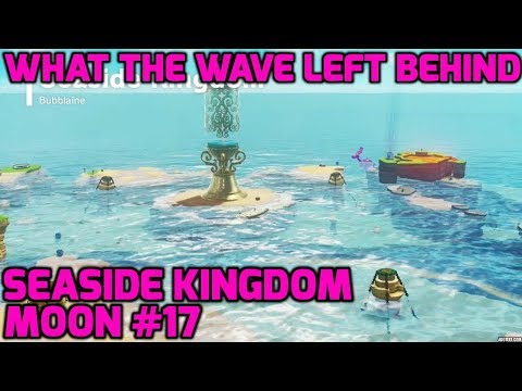 Super Mario Odyssey - Seaside Kingdom Moon #17 - What the Wave Left Behind