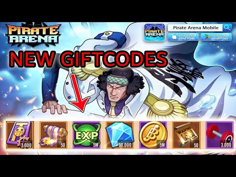 Pirate Arena Mobile New Giftcodes - One Piece RPG Free VIP9 & Free SSR Android iOS