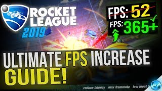 🔧 Rocket League: Dramatically increase performance / FPS with any setup! 2019