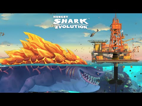 NEW BIGGER MAGMAJIRA LIVE EVENT! (THE MOST MINES EATEN) - Hungry Shark Evolution