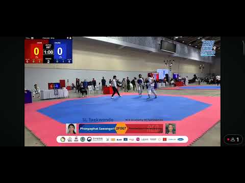 KYORUGI 15-17YRS FEMALE -42KG. Final match. 🏆12th Choi Young Seok Cup International Taekwondo