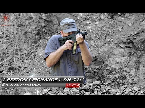 Freedom Ordnance FX-9 4" Shooting Impressions
