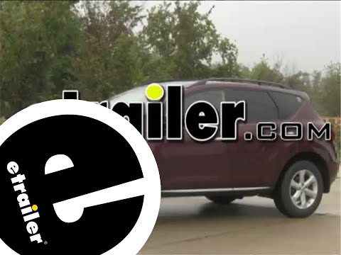 etrailer | DIY Install: Curt Trailer Hitch Receiver on your 2009 Nissan Murano